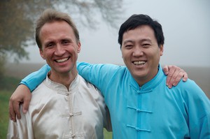 Meister Omkara und Großmeister Chen Bin